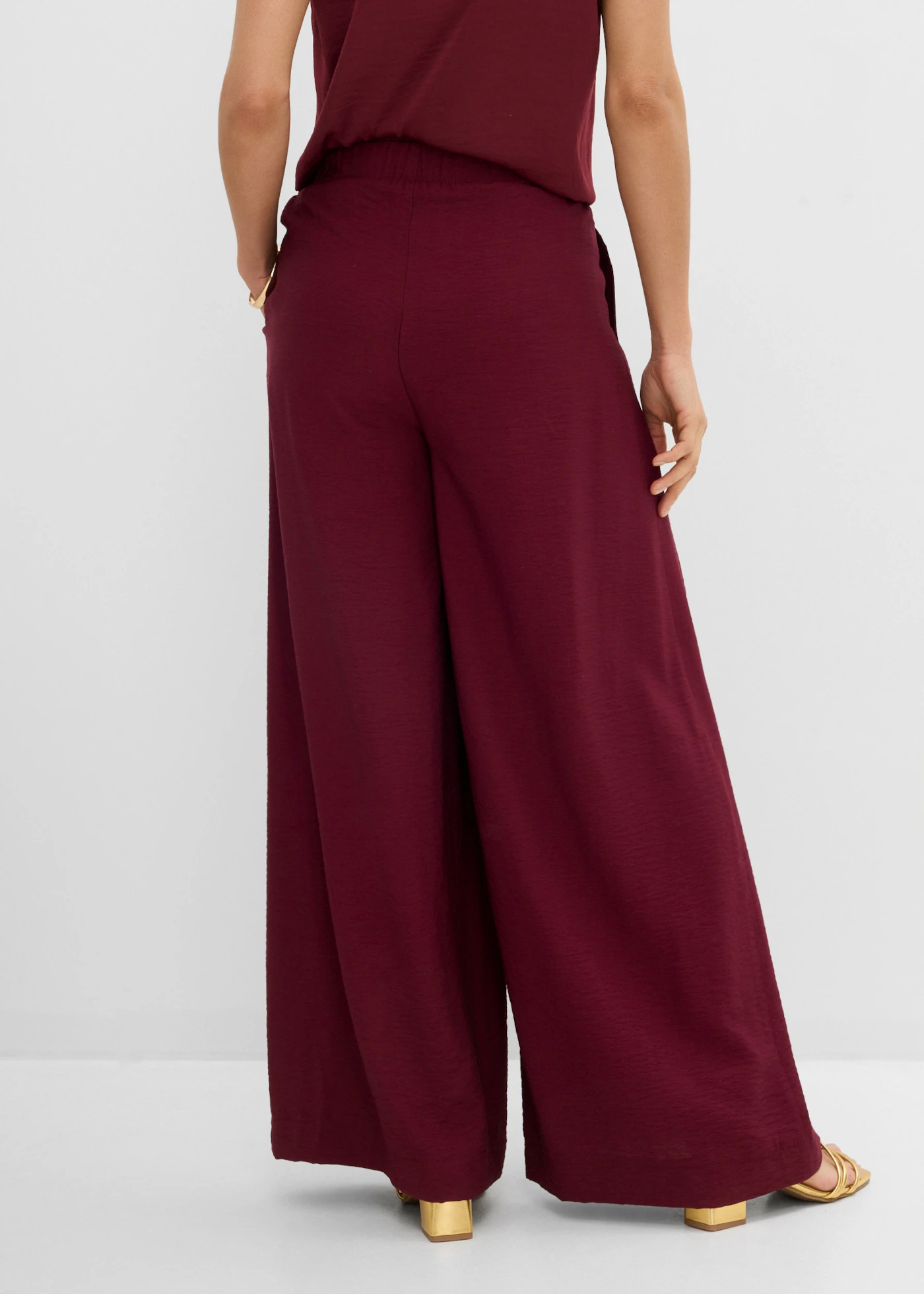 Broek van viscosemix • esdoornrood • product-page.page-title-suffix