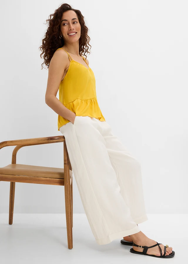 Jupe-culotte fluide • écru • product-page.page-title-suffix