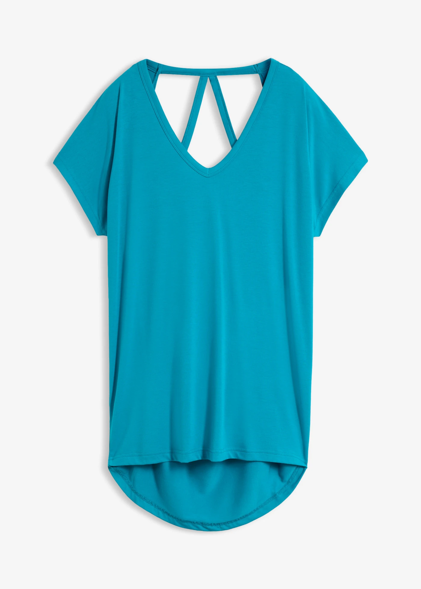 T-shirt en viscose mélangée • bleu lagon • product-page.page-title-suffix