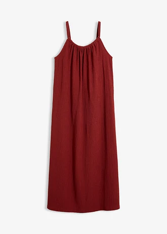Robe légère à bretelles en crêpe