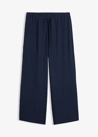 Culotte van gestructureerd materiaal