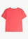 Smiley-T-shirt van puur katoen, Kleur: paradijspink met print