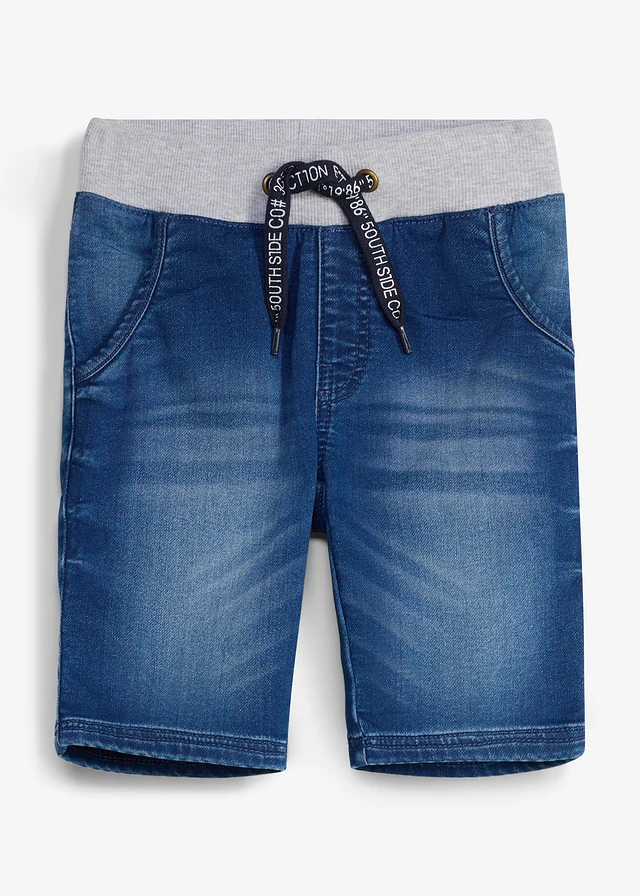 Bermudy dresowe z gumką w pasie, regular fit - Bonprix