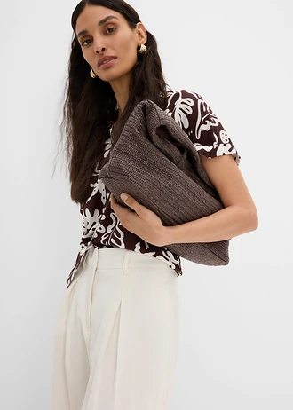 Pantalon estival à pinces • écru • Boutique bonprix