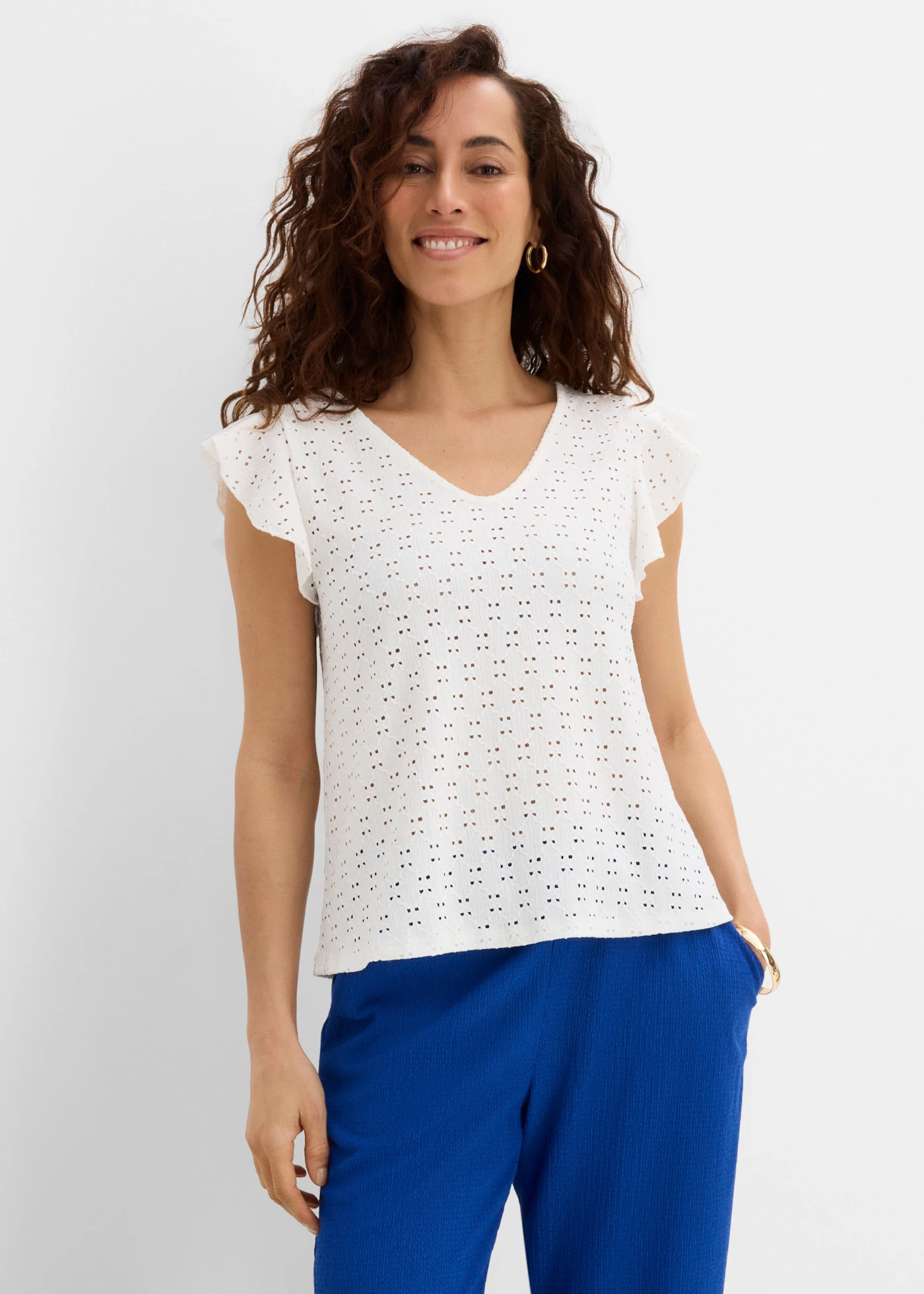 T-shirt en matière douce • écru • product-page.page-title-suffix