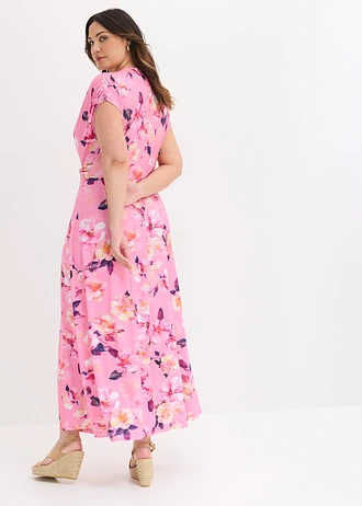 Robe en jersey, Couleur: rose floral