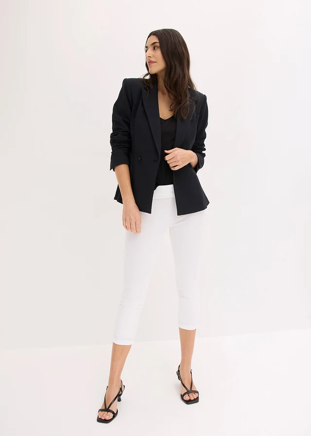 Capri legíny (2 ks) • biela • obchod bonprix