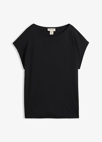 Shirt in een zachte modalmix