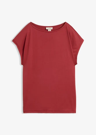 T-shirt doux en modal mélangé