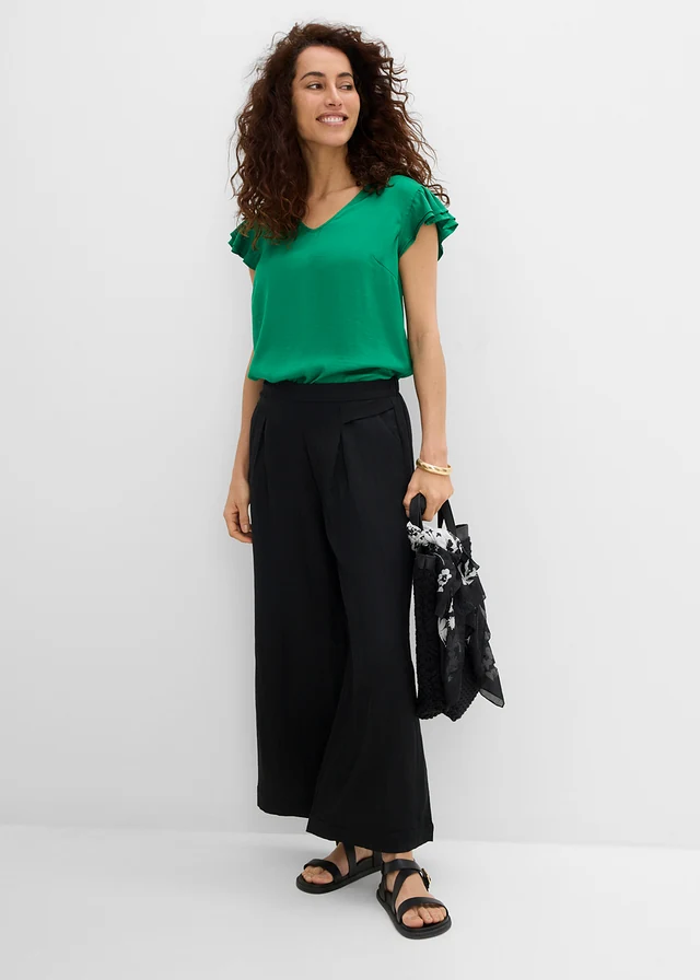Jupe-culotte fluide • noir • product-page.page-title-suffix