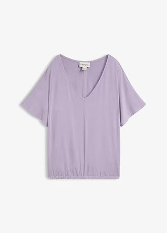 T-shirt oversize en viscose douce et extensible