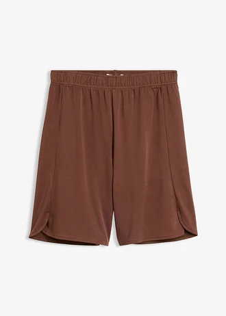 Bermuda taille extensible en matière douce