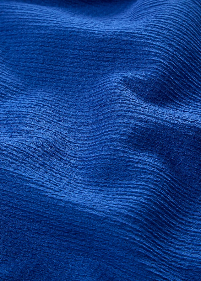 Top sans manches en crêpe texturé • bleu cobalt • product-page.page-title-suffix