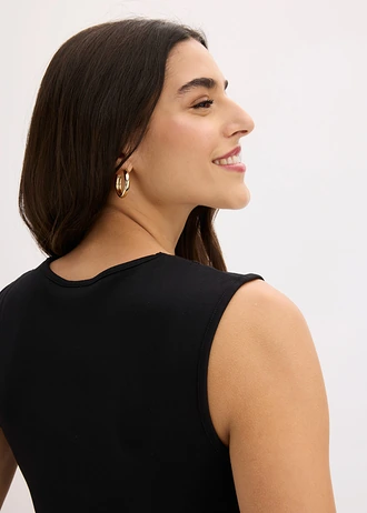 Top à dentelle • noir • Boutique bonprix