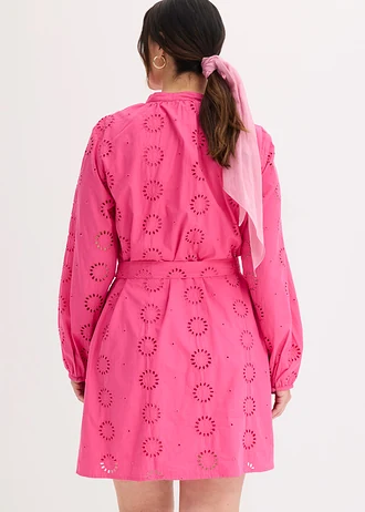Blousejurk van biologisch katoen, Kleur: pinklady