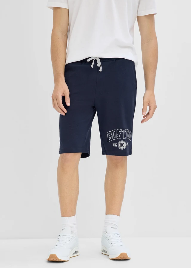 Bermude sport Regular Fit, culoare: bleumarin
