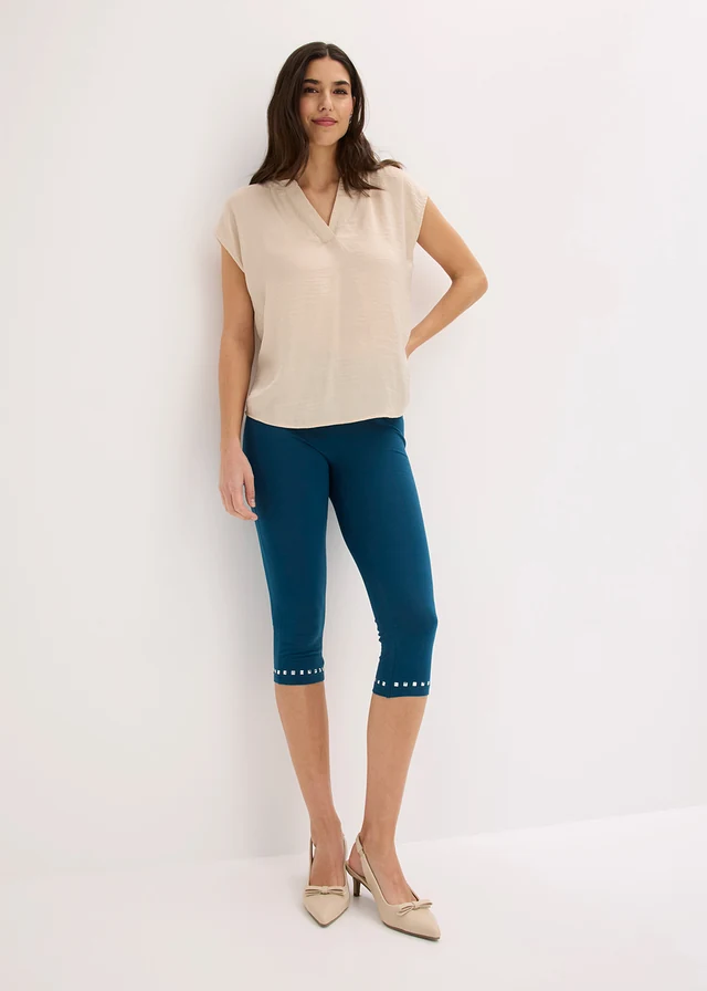 Capri legging • blauwpetrol • product-page.page-title-suffix