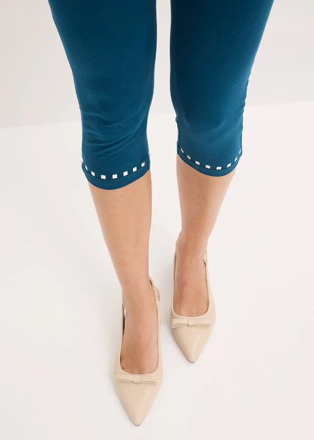 Legging corsaire • pétrole • product-page.page-title-suffix