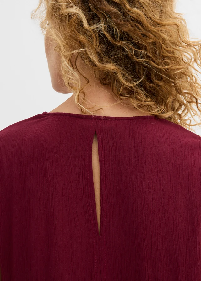 Blousetop van soepele viscose • esdoornrood • product-page.page-title-suffix