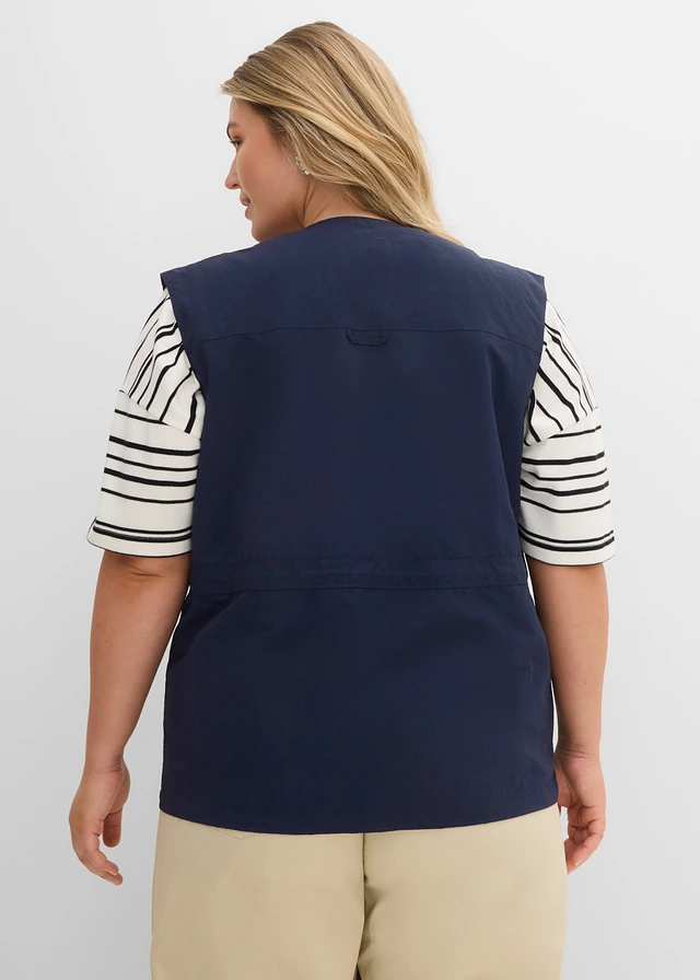 Gilet sans manches, Couleur: bleu foncé