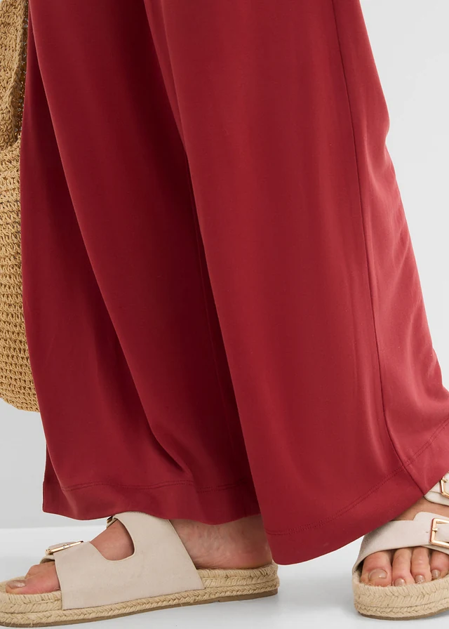 Jersey broek van een zachte modalmix • woestijnrood • product-page.page-title-suffix