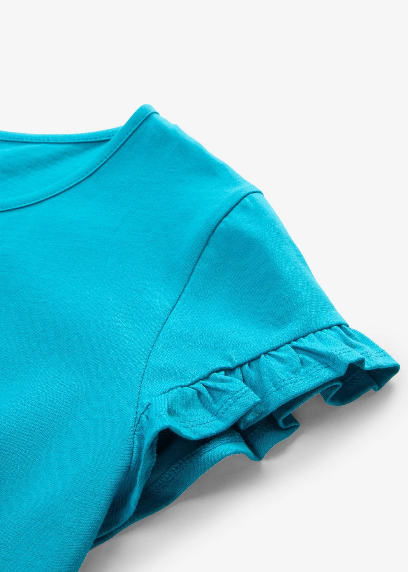 T-shirt van puur katoen • laguneblauw • product-page.page-title-suffix