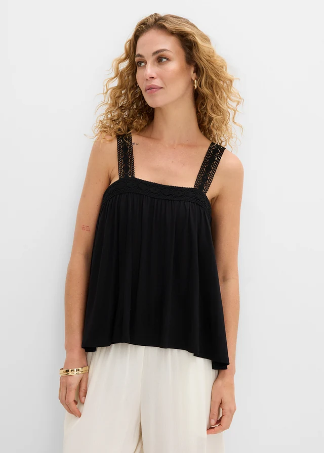Top en viscose douce • noir • product-page.page-title-suffix