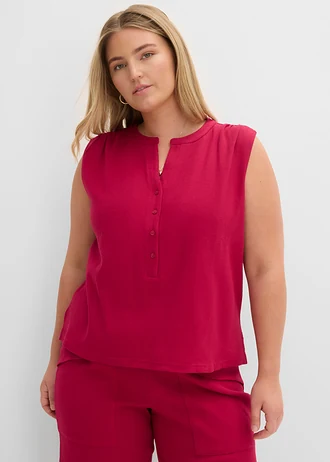 Top 100% coton, Couleur: magenta