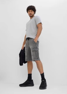 T-shirt (set van 3) • antraciet gemêleerd+lichtgrijs gemêleerd+zwart • bonprix online shop