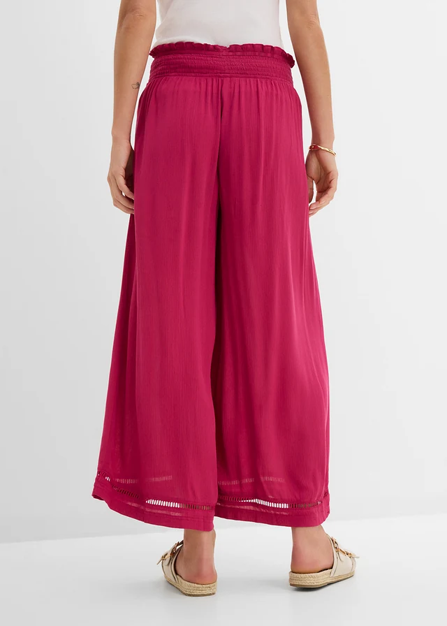Jupe-culotte texturée • magenta • product-page.page-title-suffix