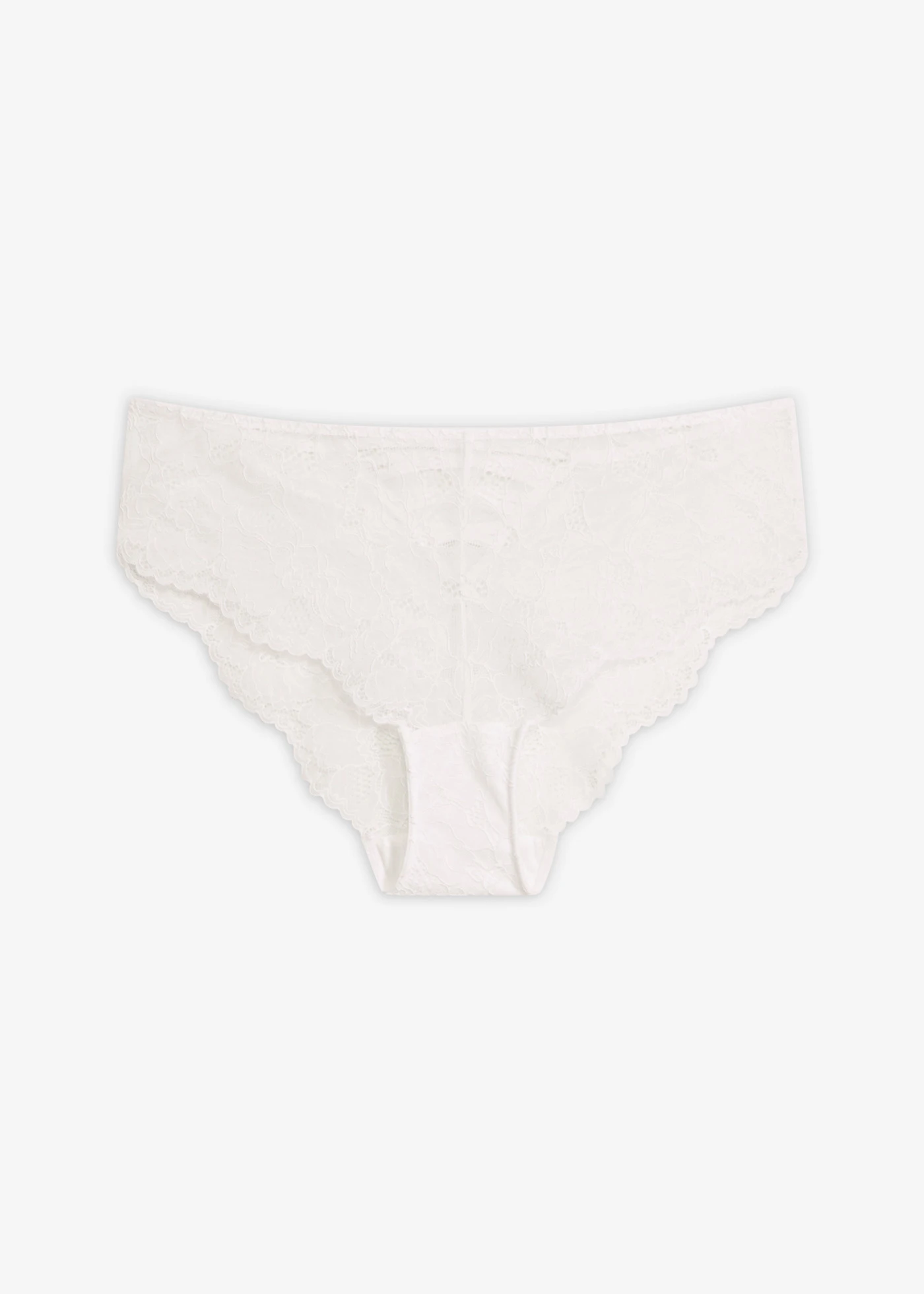 Chilot hipster din dantelă elegantă • alb • magazin bonprix