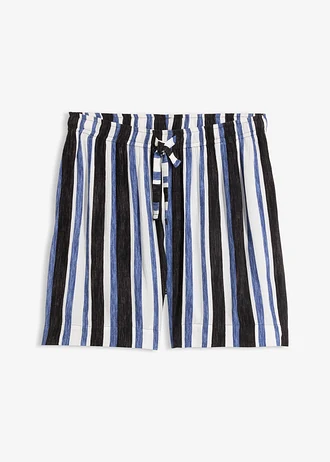 Short à taille élastiquée en viscose