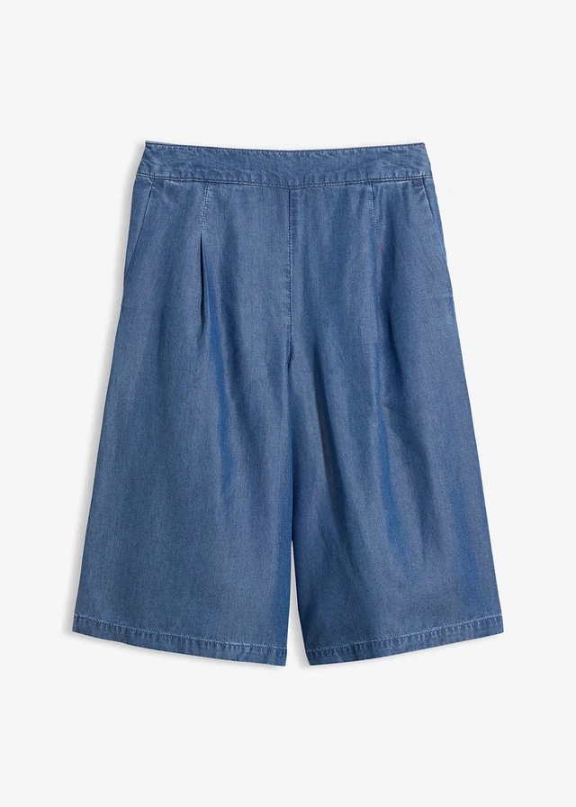 Bermuda van lyocell • blauw denim • product-page.page-title-suffix