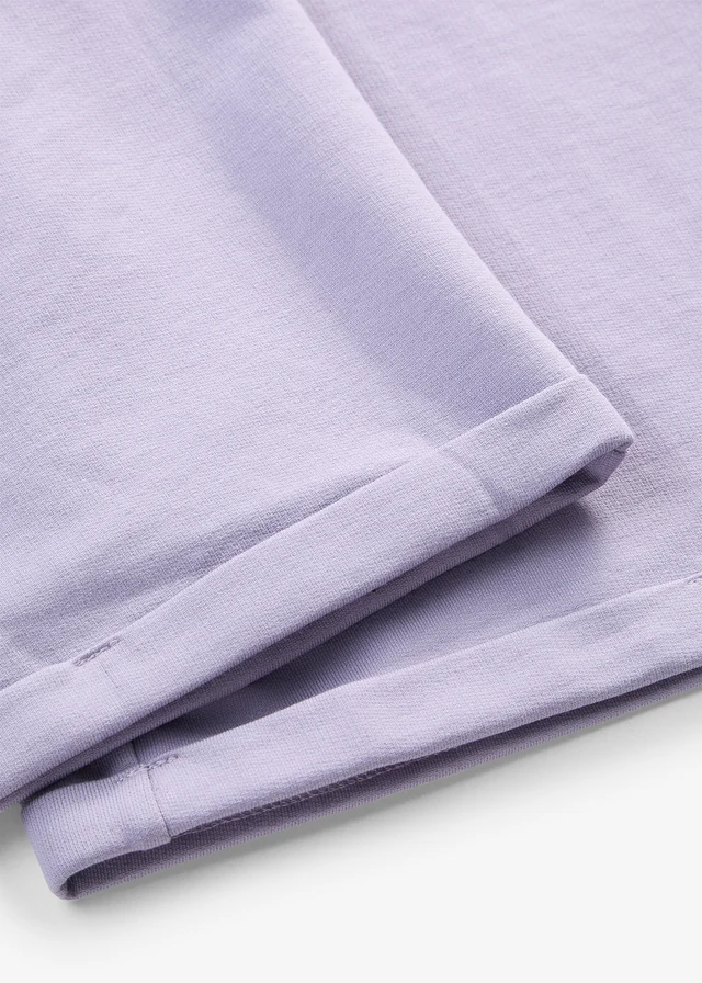 Bermuda sweat 100% coton • violine fumé • product-page.page-title-suffix