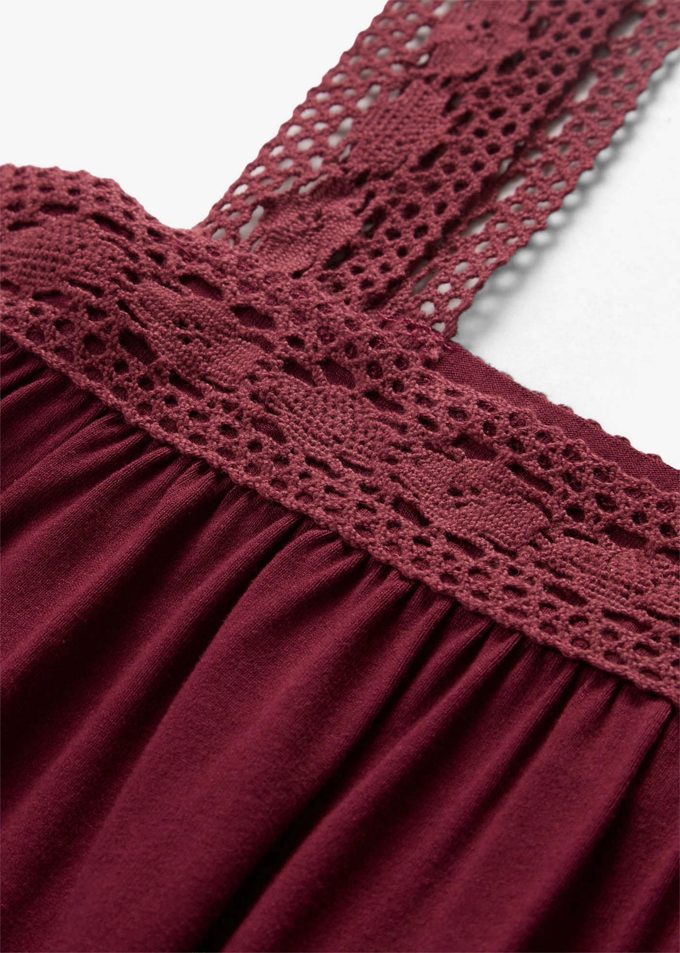 Top van zachte viscose • esdoornrood • product-page.page-title-suffix