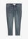 Stretch capri jeans, Kleur: blauwgrijs used