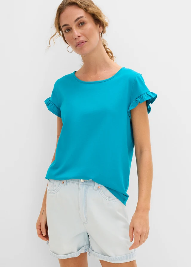 T-shirt 100% coton • bleu lagon • product-page.page-title-suffix
