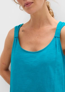 Débardeur 100% coton • bleu lagon • Boutique bonprix