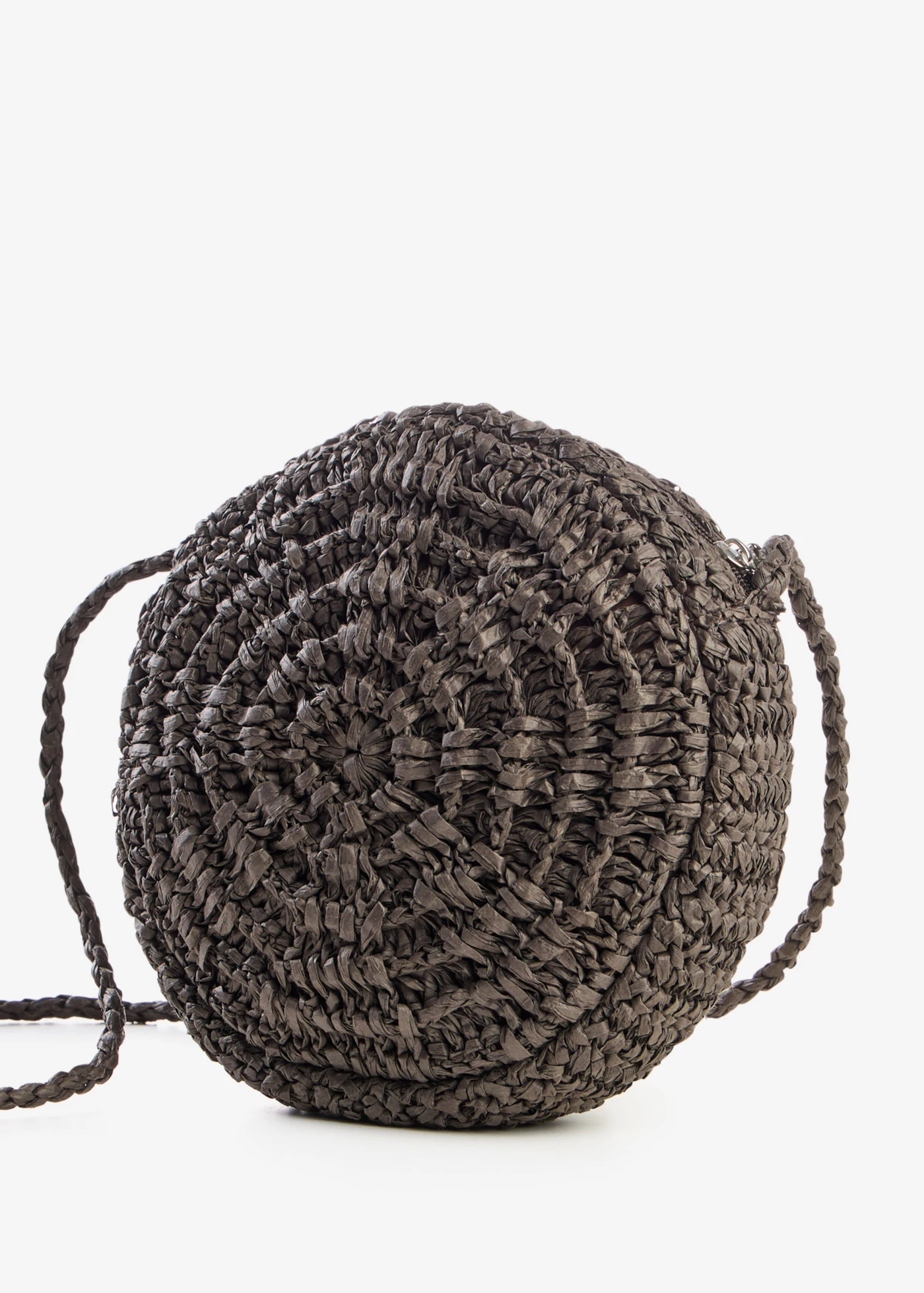 Kabelka Crossbody, malá okrúhla • tmavohnedá • obchod bonprix