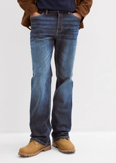 Jean regular, bootcut • bleu foncé denim • Boutique bonprix