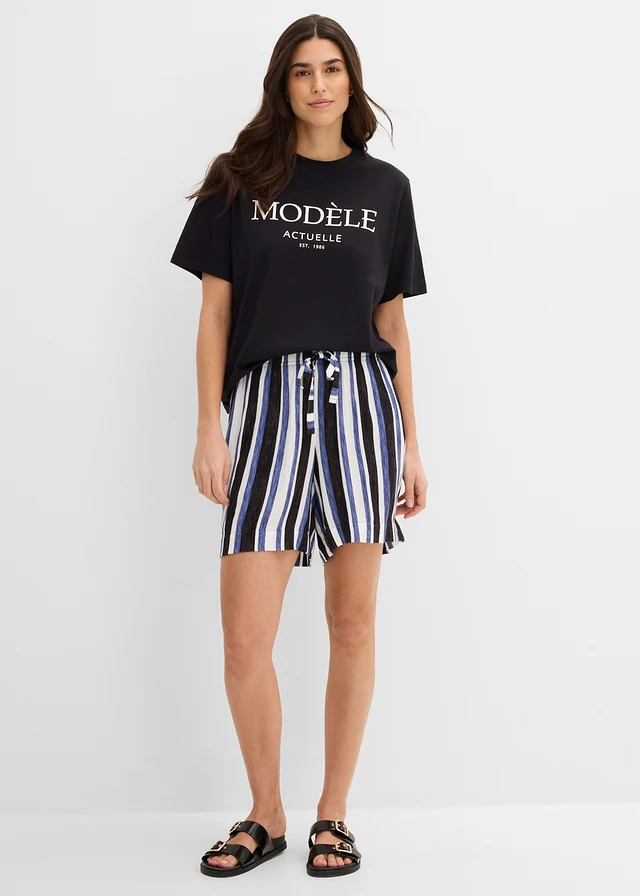 Tricou oversize • negru • magazin bonprix