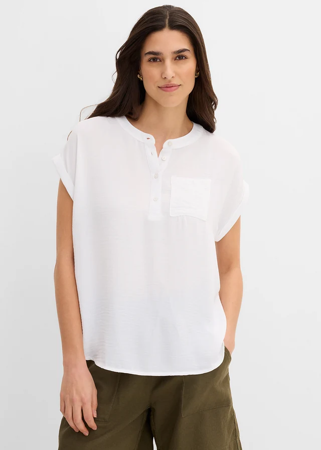 Blouse, Kleur: wit