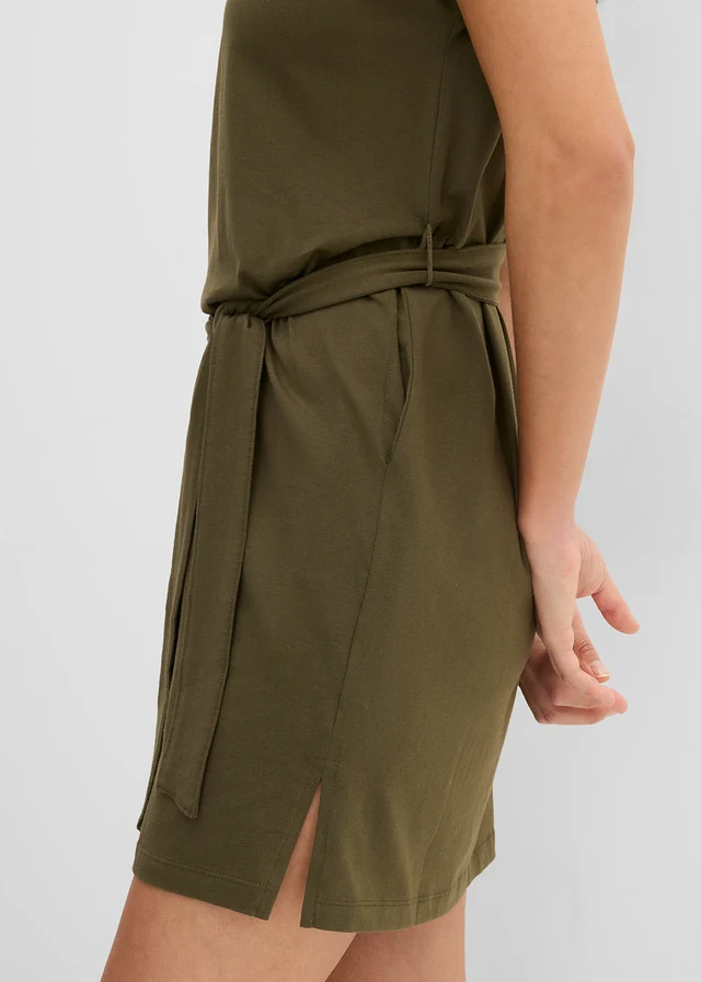 Shirtjurk van puur katoen • donkerolijfgroen • product-page.page-title-suffix