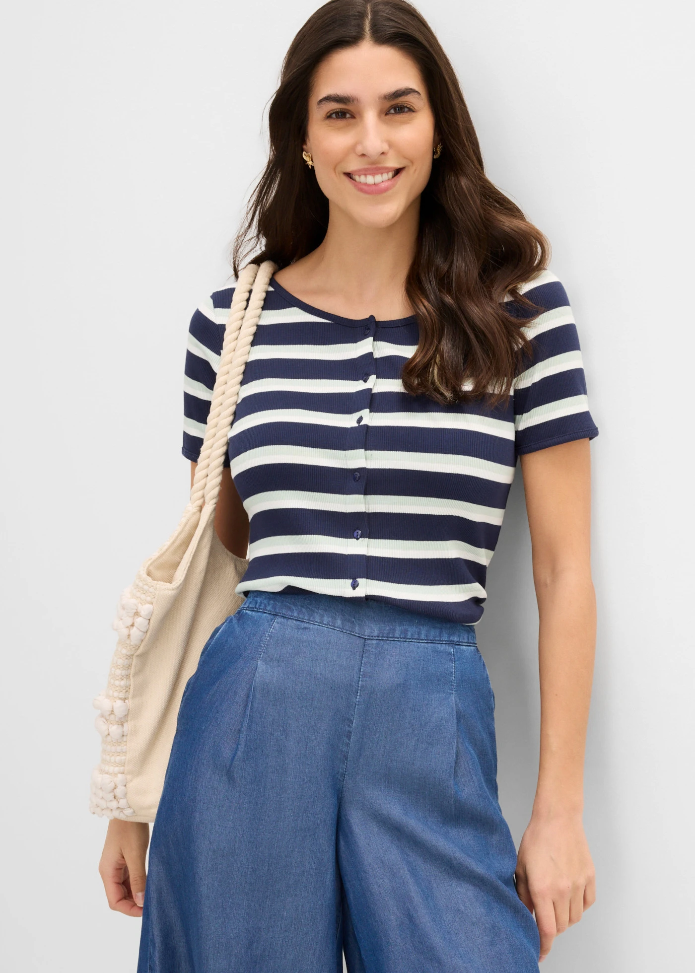 Bermuda van lyocell • blauw denim • product-page.page-title-suffix