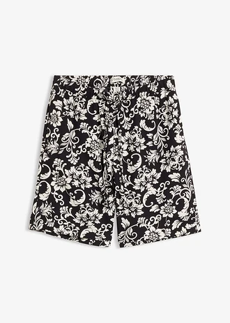 Short van soepele viscose