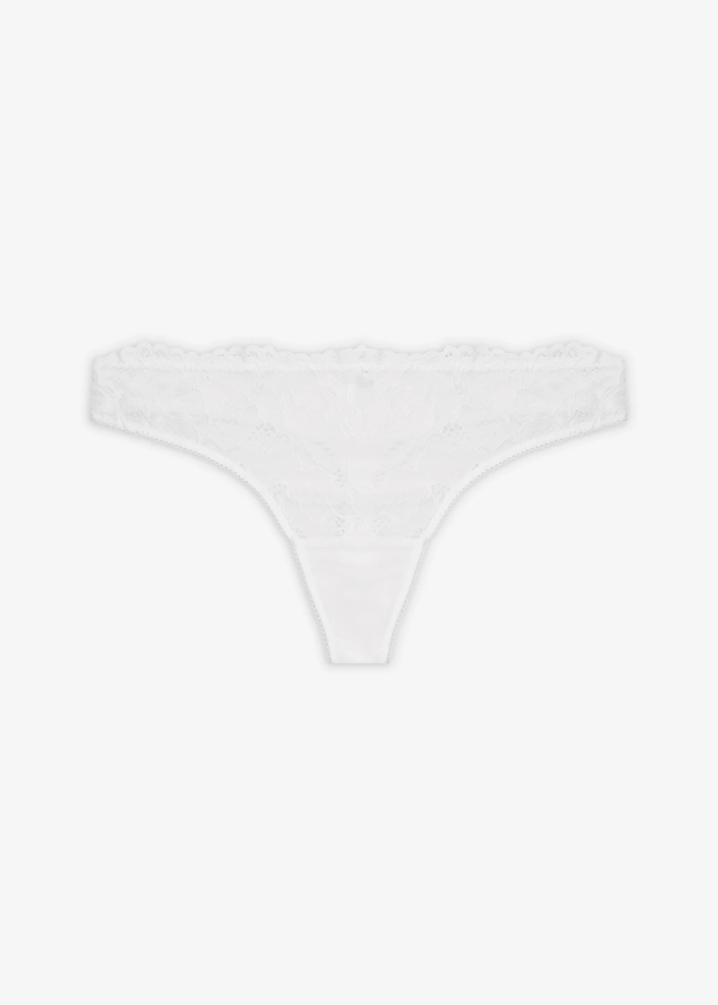 String elegáns csipkéből • fehér • bonprix áruház