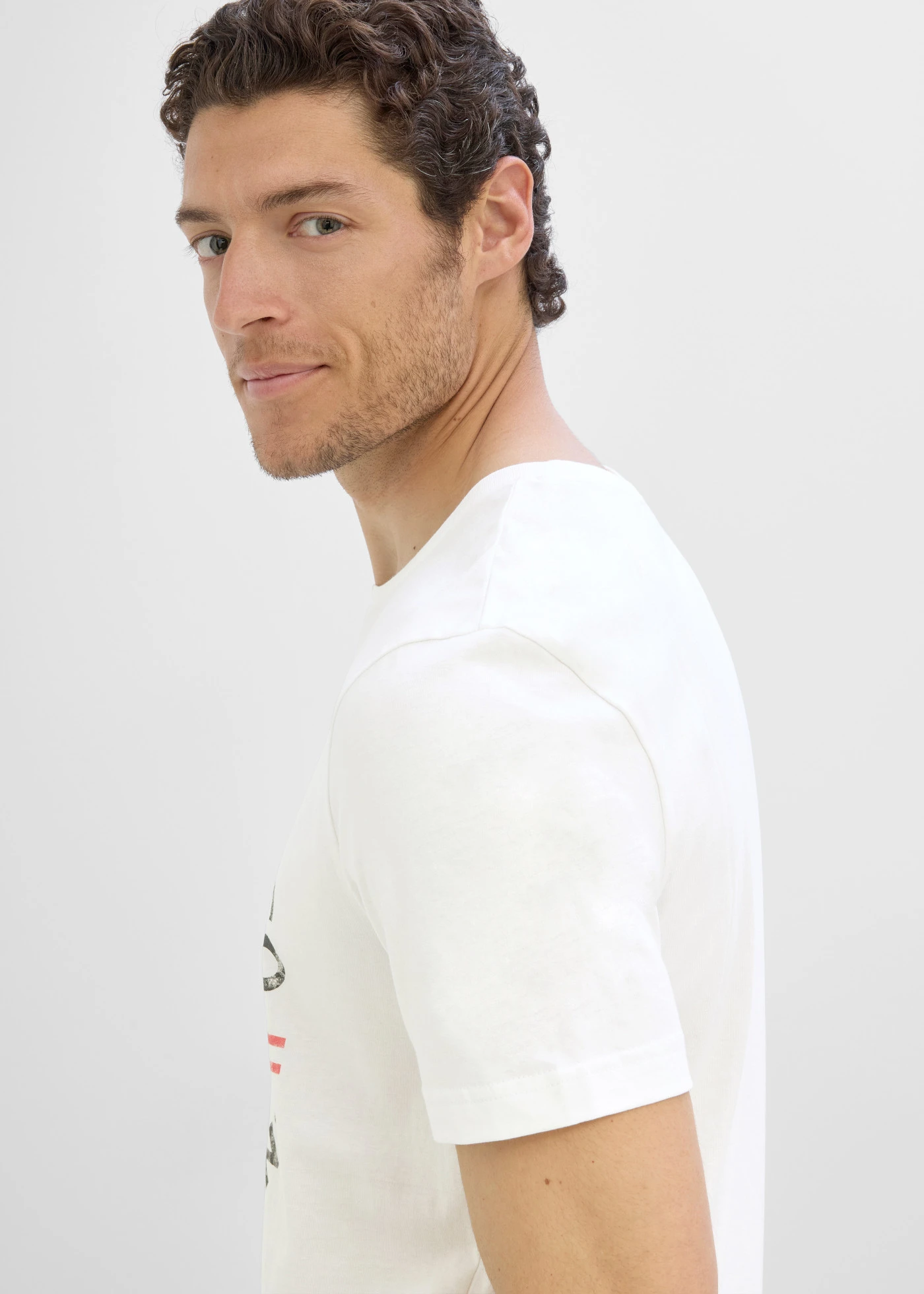 T-shirt 100% coton • blanc imprimé • product-page.page-title-suffix