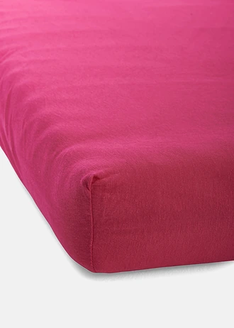 Premium napínací žerzejové prostěradlo • pink • bonprix obchod