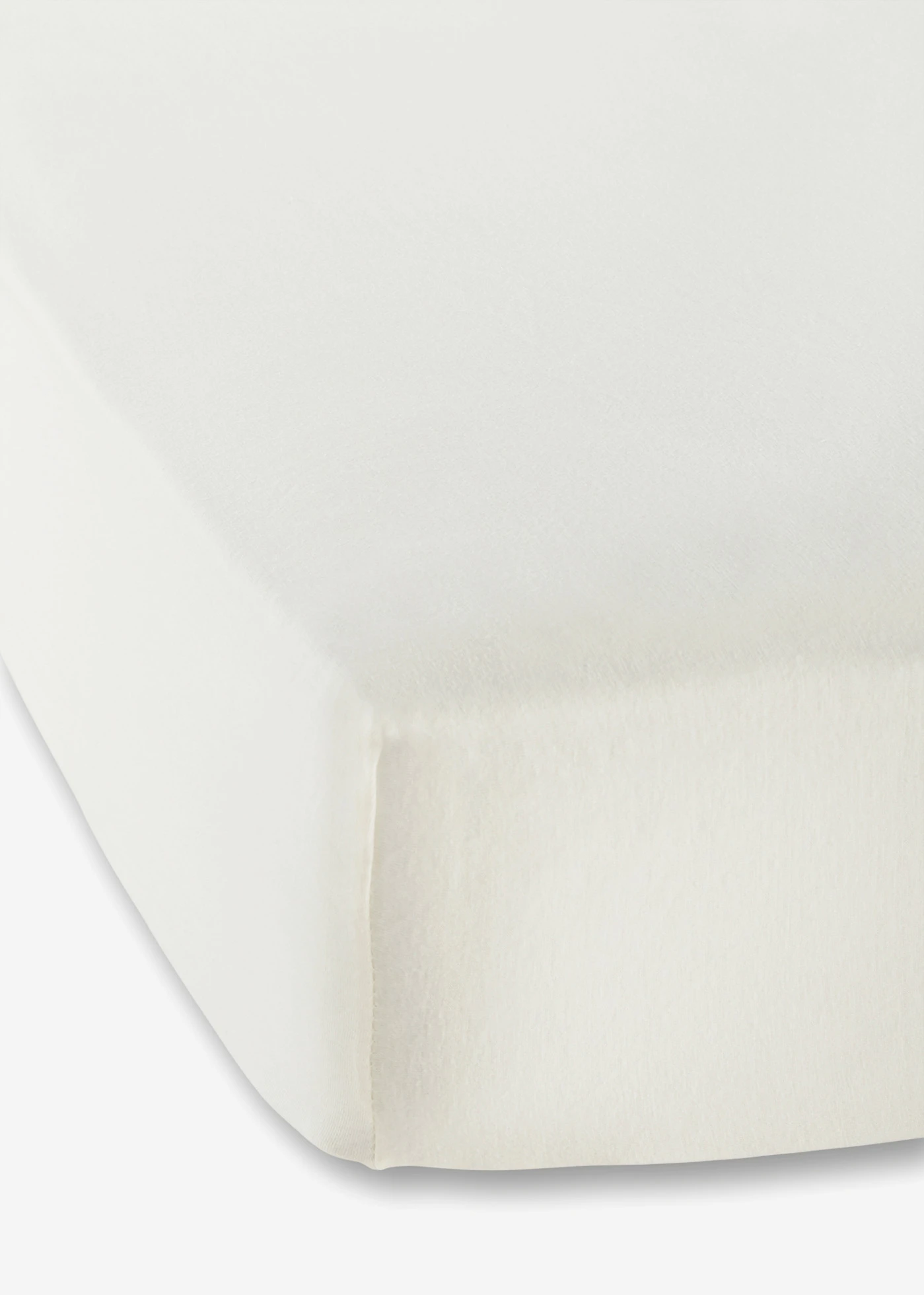 Drap-housse en jersey 40 cm • blanc cassé • Boutique bonprix