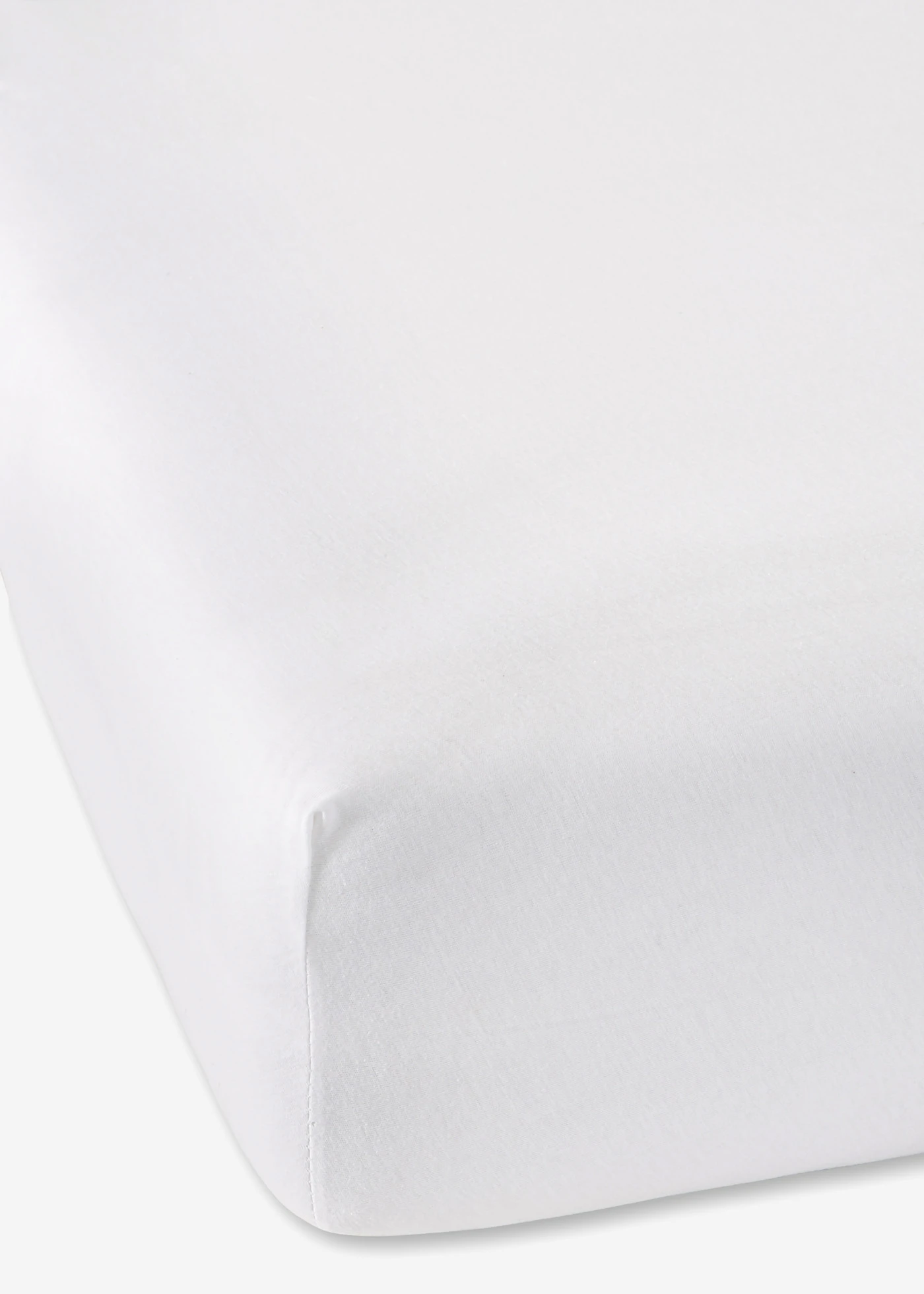 Jersey Comfort hoeslaken • wit • bonprix online shop